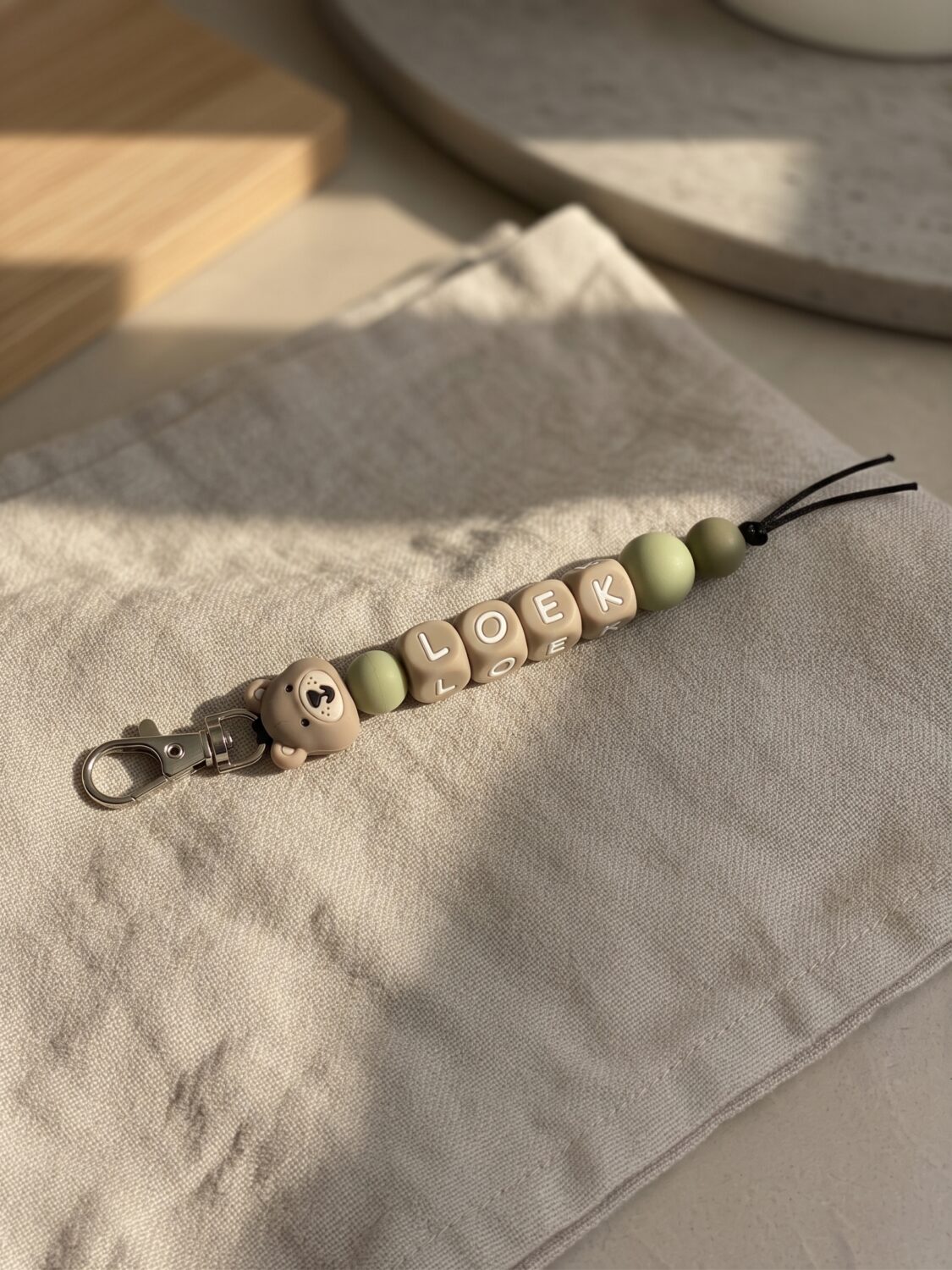 Sleutelhanger met naam | Loek